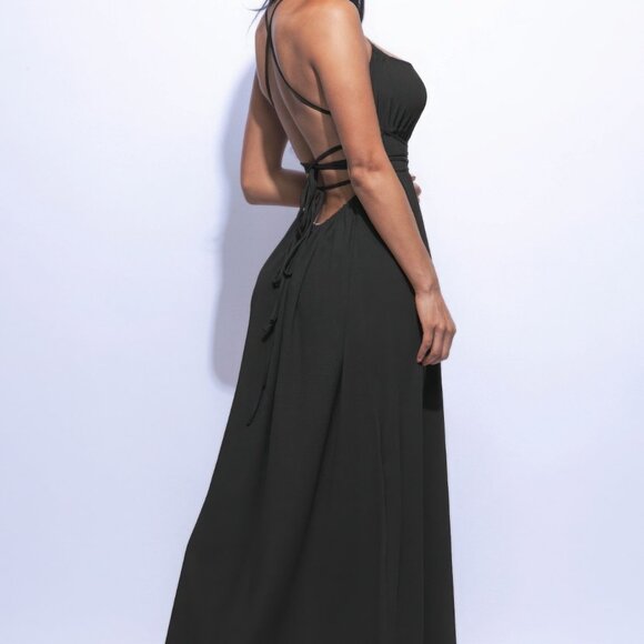 Side Slit Maxi Dress - Picture 3 of 4
